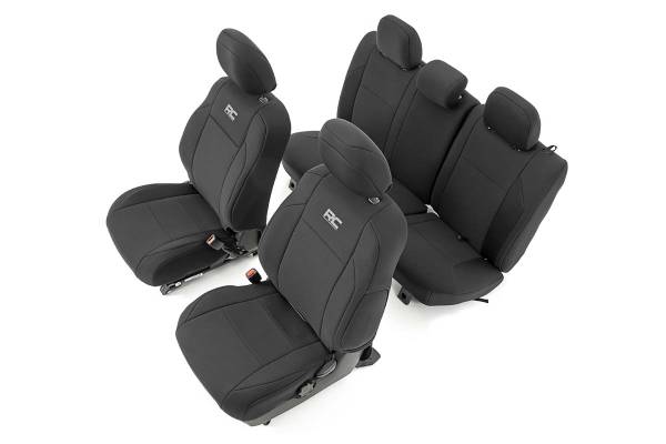 Rough Country - Rough Country Neoprene Seat Covers Front and Rear - 91031 - Image 1