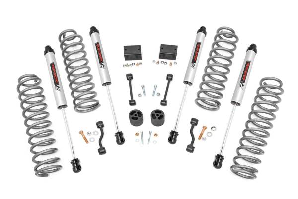 Rough Country - Rough Country Suspension Lift Kit w/V2 Shocks 2.5 in. Incl. Coil Springs Sway Bar Links Bump Stops - 91370 - Image 1