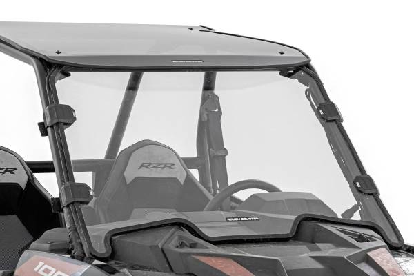 Rough Country - Rough Country Windshield Full Scratch Resistant Polaris - 98192010 - Image 1