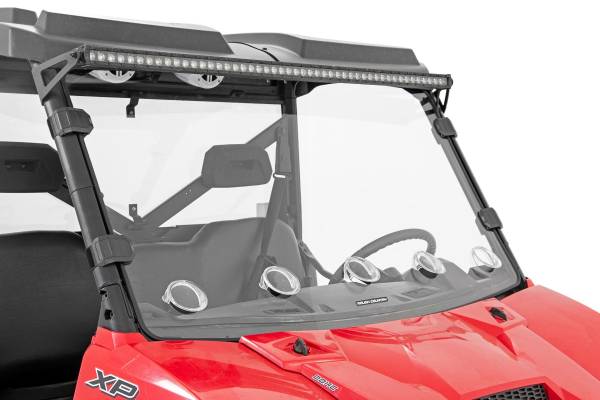 Rough Country - Rough Country Windshield Full Scratch Resistant Vented - 98232010 - Image 1