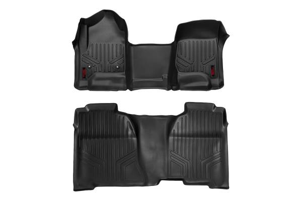 Rough Country - Rough Country Heavy Duty Floor Mats Front And Rear 3 pc. - M-21143 - Image 1