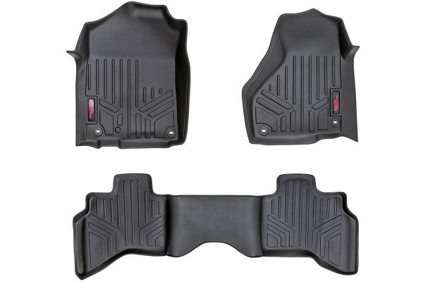 Rough Country - Rough Country Heavy Duty Floor Mats Front And Rear 3 pc. - M-30212 - Image 1