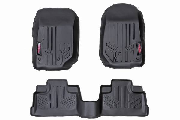 Rough Country - Rough Country Heavy Duty Floor Mats Front and Rear - M-60112 - Image 1