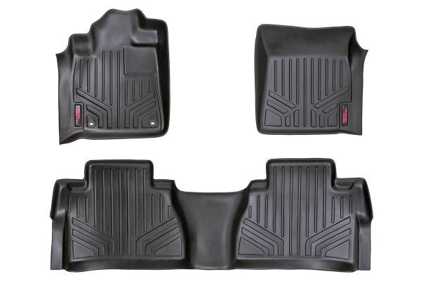 Rough Country - Rough Country Heavy Duty Floor Mats Front And Rear 3 pc. - M-71413 - Image 1