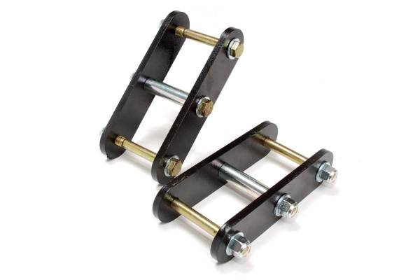 Rough Country - Rough Country Lift Shackles Incl. Shackles Sleeves Hardware 3/8 in. Thick Plate Steel - RC0274 - Image 1