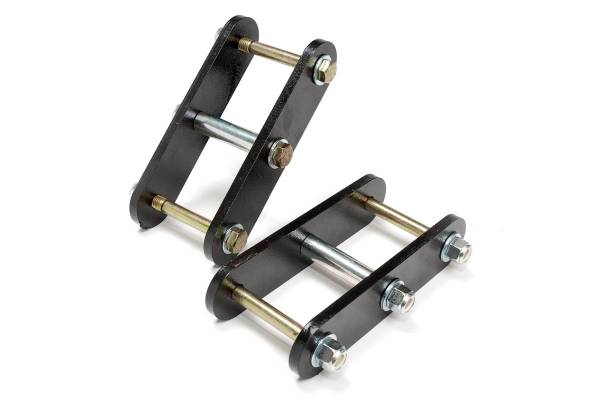 Rough Country - Rough Country Lift Shackles Incl. Shackles Sleeves Hardware 3/8 in. Thick Plate Steel - RC0280 - Image 1