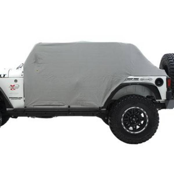 Smittybilt - Smittybilt Cab Cover Water Resistant w/Door Flaps Gray - 1060 - Image 1