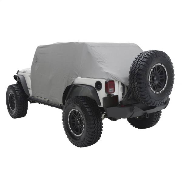 Smittybilt - Smittybilt Cab Cover Water Resistant w/Door Flaps Gray - 1069 - Image 1