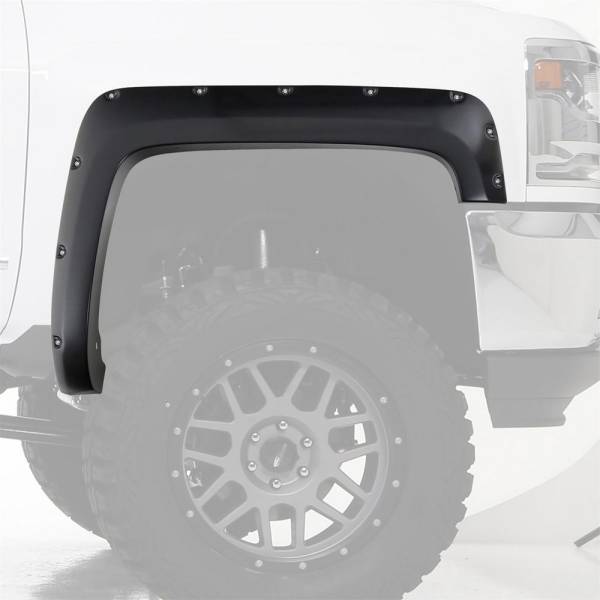 Smittybilt - Smittybilt M1 Fender Flare Bolt On Front And Rear 6.25 in. Wide Paintable - 17396 - Image 1