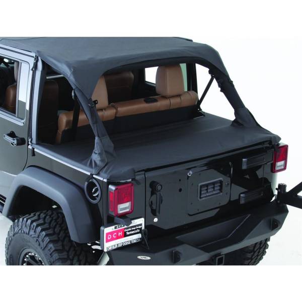 Smittybilt - Smittybilt Tonneau Cover Black Diamond Factory Soft Top - 761235 - Image 1