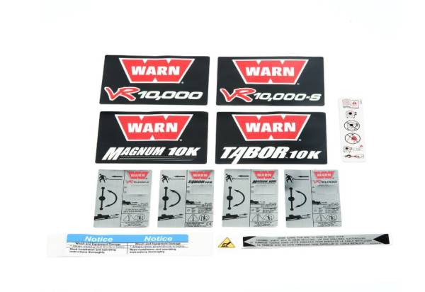 Warn - Warn LABEL KIT 92066 - Image 1