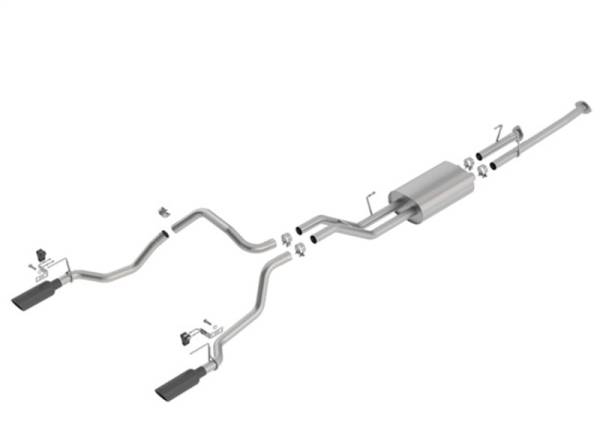 Borla - Borla Cat-Back™ Exhaust System - Touring 140638BC - Image 1