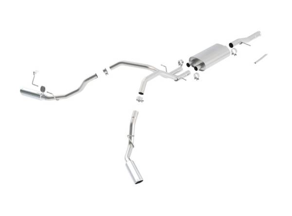 Borla - Borla Cat-Back Exhaust System - Touring 140342 - Image 1