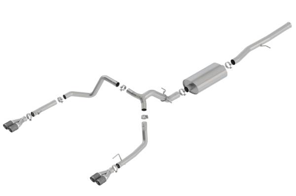 Borla - Borla Cat-Back™ Exhaust System - Touring 140772CF - Image 1