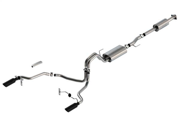 Borla - Borla Cat-Back™ Exhaust System - Touring 140865BC - Image 1