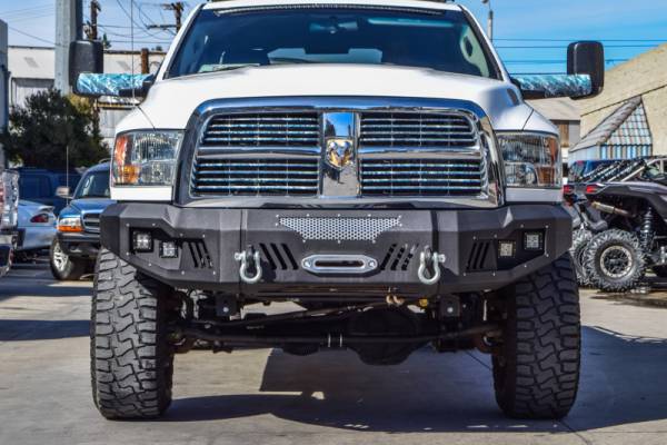 DV8 Offroad - DV8 Offroad Truck Front Full Size Bumper FBDR2-04 - Image 1