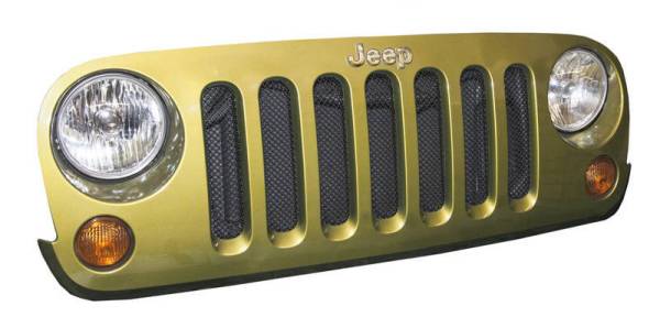 DV8 Offroad - DV8 Offroad Mesh Grill; 1 Piece; Black D-JP-190010-BK - Image 1