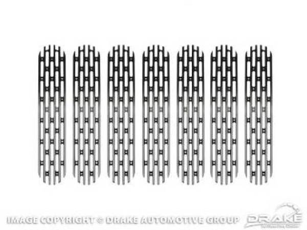 DV8 Offroad - DV8 Offroad Grill Inserts; Black; 7-Pieces D-JP-190018-BLACK - Image 1