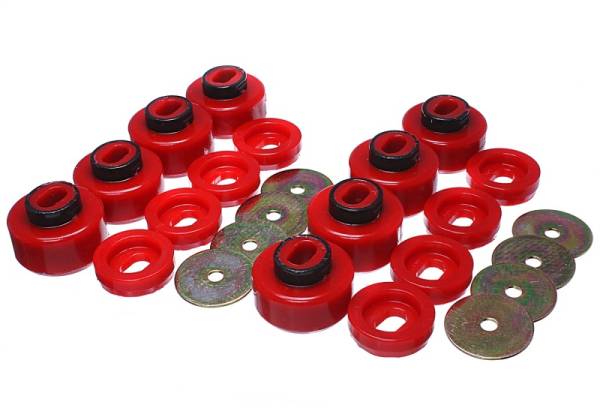 Energy Suspension - Energy Suspension BODY MOUNT SET 3.4162R - Image 1