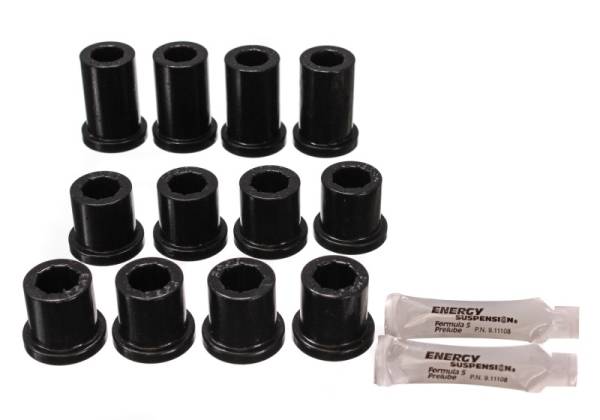 Energy Suspension - Energy Suspension FRONT SPRING/SHACKLE BUSHING 8.2102G - Image 1