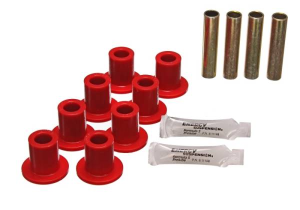 Energy Suspension - Energy Suspension FRONT LEAF SPRING BUSHING SET 5.2102R - Image 1