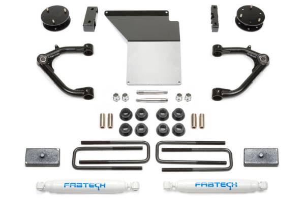 Fabtech - Fabtech 3" UNIBALL UCA SYS W/PERF SH 07-18 GM C/K1500 P/U K1062 - Image 1