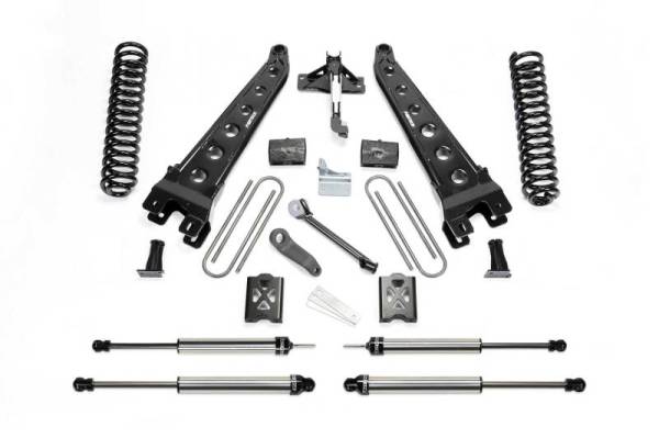 Fabtech - Fabtech 6" RAD ARM SYS W/COILS & DLSS SHKS 05-07 FORD F250 4WD W/FACTORY OVERLOAD K20111DL - Image 1
