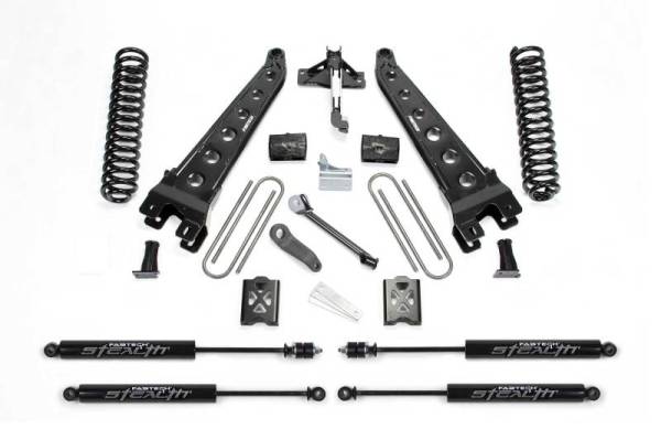 Fabtech - Fabtech 6" RAD ARM SYS W/COILS & STEALTH 05-07 FORD F250 4WD W/FACTORY OVERLOAD K20111M - Image 1