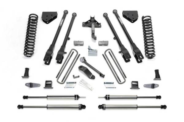 Fabtech - Fabtech 10" 4LINK SYS W/COILS & DLSS SHKS 08-10 FORD F350 4WD K20371DL - Image 1