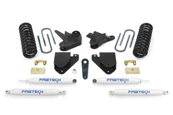 Fabtech - Fabtech 6" BASIC SYS W/PERF SHKS 05-07 FORD F250 2WD V10 & DIESEL K2060 - Image 1