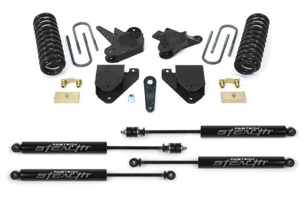 Fabtech - Fabtech 6" BASIC SYS W/STEALTH 01-04 FORD F250/350 2WD &00-05 EXCUR 2WD W/7.3L DIESEL K2100M - Image 1