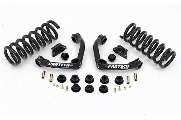 Fabtech - Fabtech 2.5" PERF SYS W/PERF SHKS 98-08 FORD RANGER 2WD COIL SPRING FRONT SUSP W/4CYL&3. K2108 - Image 1