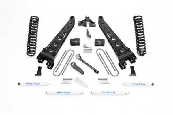 Fabtech - Fabtech 6" RAD ARM SYS W/COILS & PERF SHKS 2008-16 FORD F250 4WD K2119 - Image 1