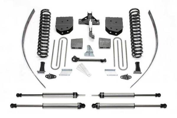Fabtech - Fabtech 8" BASIC SYS W/DLSS SHKS 2008- 15 FORD F250 4WD W/FACTORY OVERLOAD K2122DL - Image 1