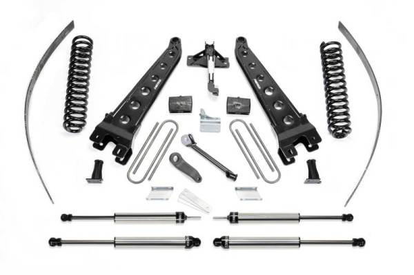 Fabtech - Fabtech 8" RAD ARM SYS W/COILS & DLSS SHKS 2008-16 FORD F250 4WD W/O FACTORY OVERLOAD K2123DL - Image 1