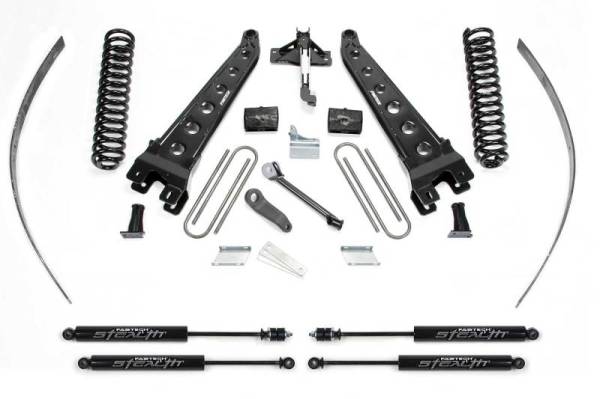 Fabtech - Fabtech 8" RAD ARM SYS W/COILS & STEALTH 2008-16 FORD F250 4WD W/O FACTORY OVERLOAD K2123M - Image 1