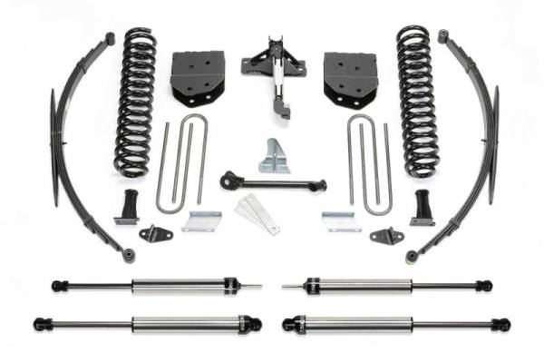 Fabtech - Fabtech 8" BASIC SYS W/DLSS SHKS & RR LEAF SPRNGS 2008-16 FORD F250/350 4WD K2127DL - Image 1