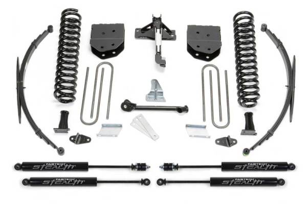 Fabtech - Fabtech 8" BASIC SYS W/STEALTH & RR LF SPRNGS 2008-16 FORD F250/350 4WD K2127M - Image 1