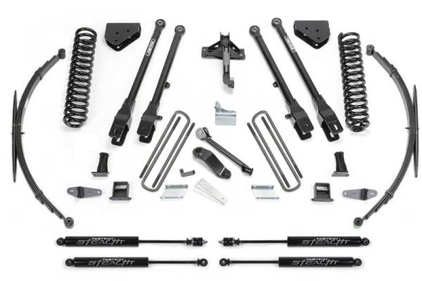 Fabtech - Fabtech 8" 4LINK SYS W/COILS & RR LF SPRNGS & STEALTH 2008-16 FORD F250/350 4WD K2129M - Image 1