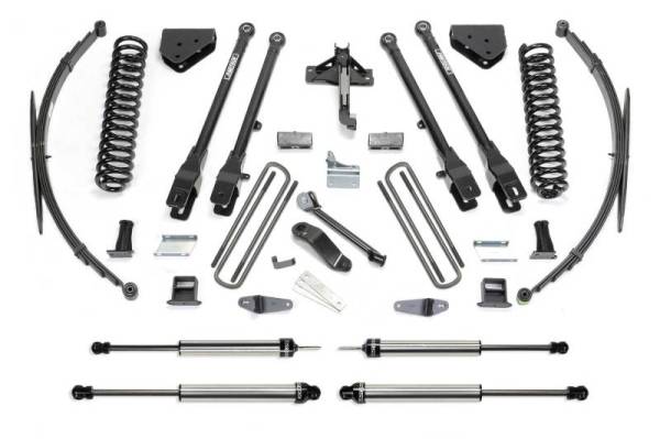 Fabtech - Fabtech 10" 4LINK SYS W/COILS & DLSS SHKS 2011-16 FORD F350 4WD K2150DL - Image 1