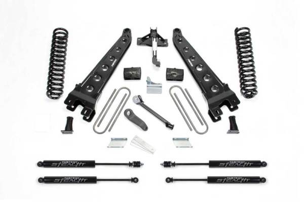 Fabtech - Fabtech 6" RAD ARM SYS W/COILS & STEALTH 2011-13 FORD F450/550 4WD 10 LUG K2156M - Image 1