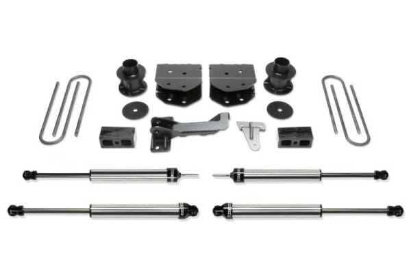Fabtech - Fabtech 4" BUDGET SYS W/DLSS SHKS 2005-07 FORD F250/350 4WD K2181DL - Image 1