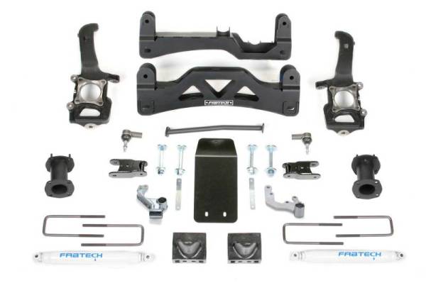 Fabtech - Fabtech 6" BASIC SYS W/PERF SHKS 2014 FORD F150 4WD K2188 - Image 1