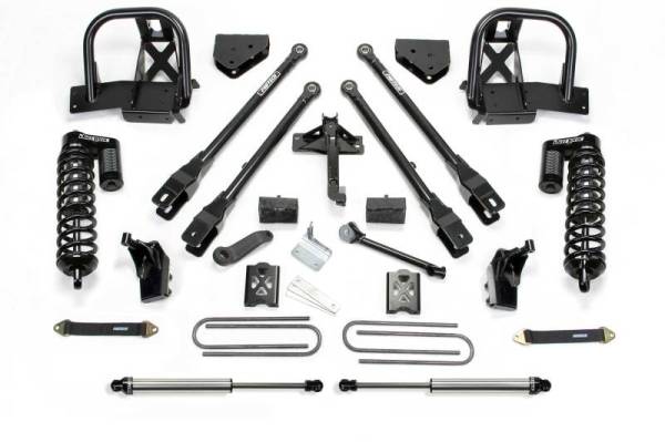 Fabtech - Fabtech 4" 4LINK SYS W/DLSS 4.0 C/O& RR DLSS 2011-16 FORD F350 4WD K2207DL - Image 1