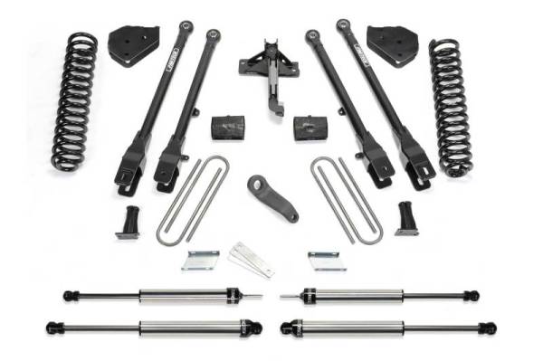 Fabtech - Fabtech 6" 4LINK SYS W/COILS & DLSS SHKS 17-21 FORD F250/F350 4WD DIESEL K2219DL - Image 1