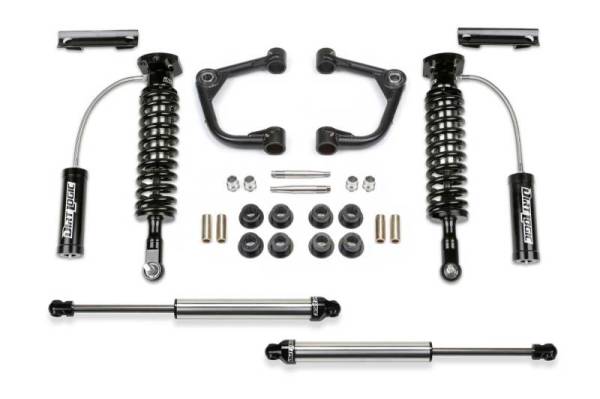 Fabtech - Fabtech 2" UNIBALL UCA SYS W/ DL 2.5 RESI & 2.25 15-20 FORD F150 4WD K2246DL - Image 1