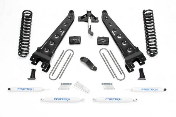 Fabtech - Fabtech 6" RAD ARM SYS W/COILS & PERF SHKS 2017 FORD F450/F550 4WD DIESEL K2282 - Image 1