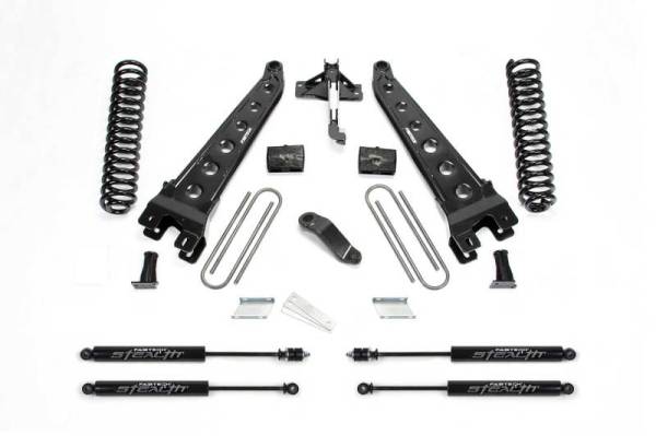 Fabtech - Fabtech 6" RAD ARM SYS W/COILS & STEALTH 2017 FORD F450/F550 4WD DIESEL K2282M - Image 1