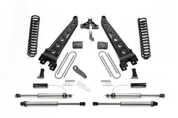 Fabtech - Fabtech 6" RAD ARM SYS W/COILS & 2.25 DL RESI FRT AND DL RR SHKS 17-21 FORD F250/350 4WD K2293DL - Image 1