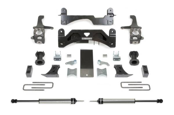 Fabtech - Fabtech 6" BASIC SYS W/C/O SPACERS & RR DLSS 2016-21 TOYOTA TUNDRA 2WD/4WD K7054DL - Image 1